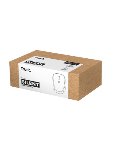 TM-201 ratón mano derecha RF inalámbrico Óptico 1600 DPI