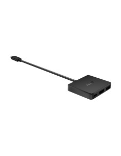 USB-C Mini Dock Alámbrico USB 3.2 Gen 2 (3.1 Gen 2) Type-C Negro