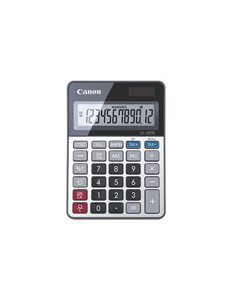 LS-122TS calculadora Escritorio Pantalla de calculadora Gris