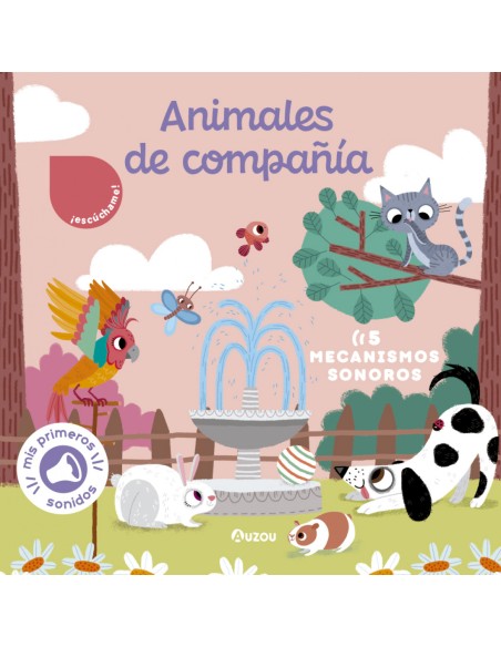 Libro de sonidos Animales de compania