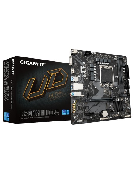 B760M H DDR4 placa base Intel B760 Express LGA 1700 micro ATX