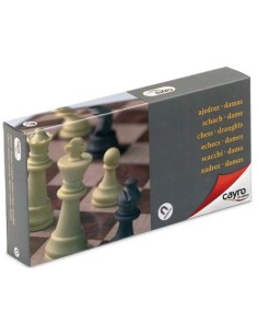 AJEDREZ DAMAS MAGNETICO MEDIANO