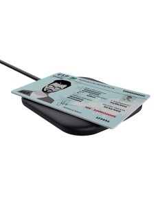 Ceto lector de tarjeta inteligente Interior USB USB 2.0 Negro 2