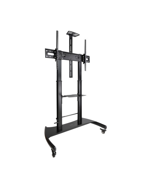 Ares Soporte de Suelo con Ruedas con Regulación de Altura para Pantallas 60"-100"