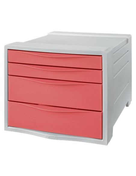628457 cajonera para oficina Coral, Gris Poliestireno