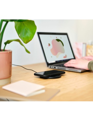 Viro Smartphone Negro USB Cargador inalámbrico Carga rápida Interior