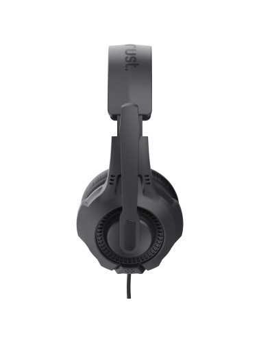 24785 auricular y casco Auriculares Alámbrico Diadema Juego Negro, Rojo