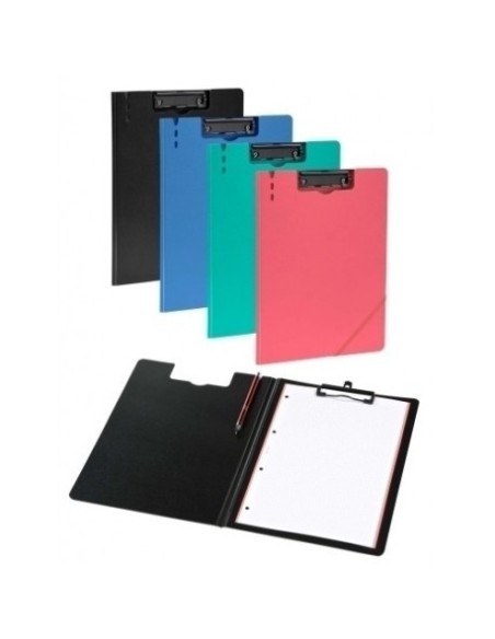 CARPETA C/PINZA A4 POLIPROPILENO RIGIDO FOAM STLYE VERDE CARCHIVO - Pack de 4 unidades - 63040116