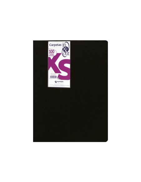 CARP 100FUND. GRAFOPLAS IN&OUT XS 39459010 NEGRO