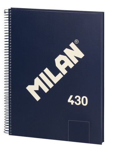 57141E80B cuaderno y block A4 80 hojas Azul - Pack de 3 unidades