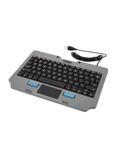 7160-1449-04 teclado para móvil Negro, Gris USB QWERTY Español