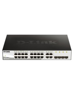 DGS-1210-20 switch Gestionado L2 Gigabit Ethernet (10/100/1000) 1U Negro