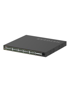 GSM4248PX-100EUS switch Gestionado L2/L3/L4 Gigabit Ethernet (10/100/1000) Energía sobre Ethernet (PoE) Negro