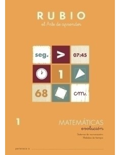 CUADERNO RUBIO A4 MATEMATIC. EVOLUCION 1 - Pack de 10 unidades
