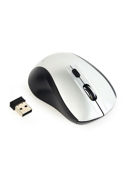 MUSW-4B-02-BS ratón Oficina Ambidextro RF inalámbrico Óptico 1600 DPI MUSW-4B-02-BS ratón Oficina Ambidextro RF inalámbrico Óptico 1600 DPI