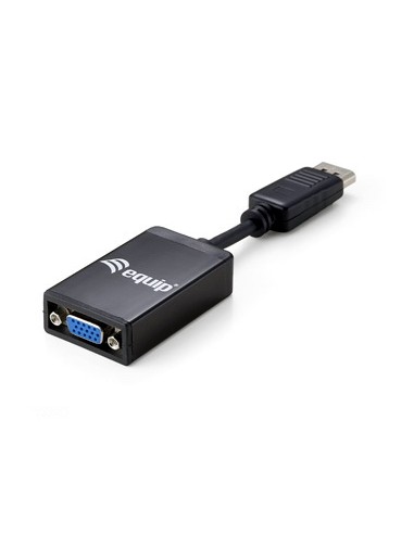 133435 adaptador de cable de vídeo 0,15 m DisplayPort VGA Negro