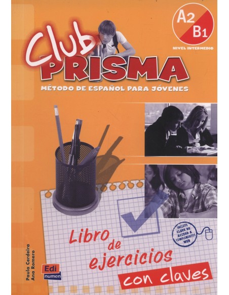 Club prisma A2 B1 libro ejercicios con claves