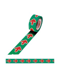 CINTA ADH. INSTANT FLECHAS VERD/ROJO 48MMX50M