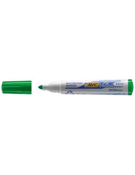 Whiteboard Velleda ECOlutions 1701 marcador 12 pieza(s) Verde