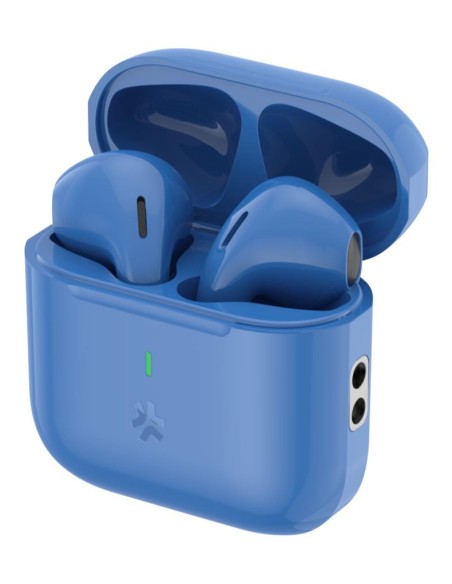 COMPACT Auriculares True Wireless Stereo (TWS) Dentro de oído Llamadas/Música USB Tipo C Bluetooth Azul