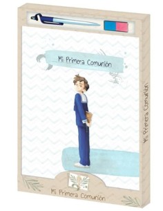 LIBRO COMUNION NINO BOLIGRAFO TAMPON