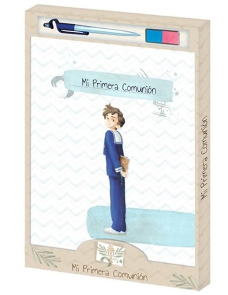 LIBRO COMUNION NINO BOLIGRAFO TAMPON