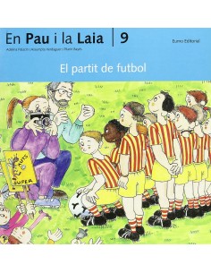 CAT9PARTIT DE FUTBOL EL AVENTURES D EN PAU I LA LAIA
