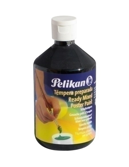 TEMPERA PELIKAN LIQ.500ml 742/500L NEGRO