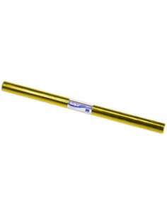 Rollo 25 hojas microperforadas celofan amarillo 050x1625 m