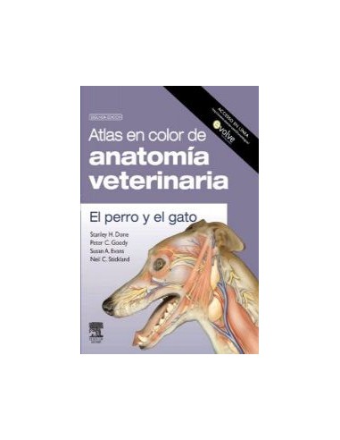 Atlas en color de anatomia veterinaria El perro y de gato incluye evolve