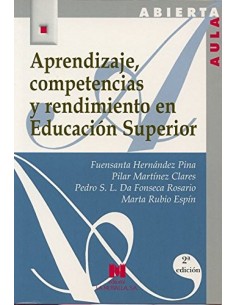 Aprendizaje competencias y rednimiento en educacion