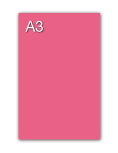 PAQ 50 CARTULINAS IRIS A3 185G FUCSIA