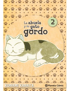 La abuela y su gato gordo