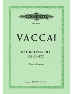 Metodo de canto soprano y tenor