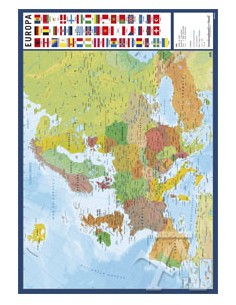 VADE ESCOLAR MAPA EUROPA 35X49CM