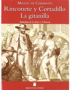Biblioteca Teide 045 La Gitanilla Rinconete y Cortadillo M de Cervantes 