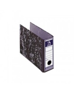 DOHE ARCHIVADOR ARCHINOVO PALANCA CUARTO APAISADO LOMO ANCHO NEGRO JASPEADO