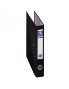 DOHE ARCHIVADOR PALANCA A-4 LOMO ESTRECHO RADO NEGRO-12U-