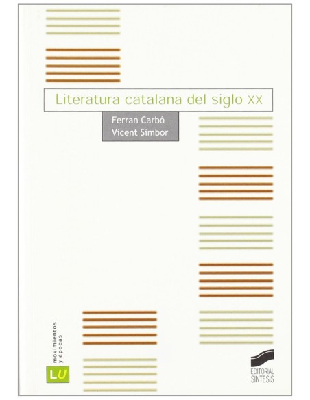 LITERATURA CATALANA DEL SIGLO XX