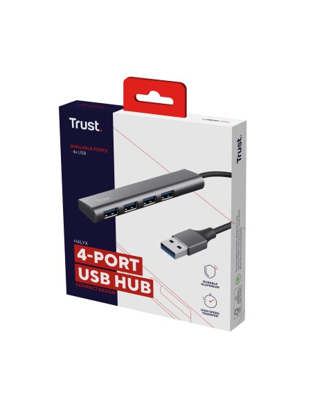 Halyx USB 3.2 Gen 1 (3.1 Gen 1) Type-A 5 Mbit/s Negro, Gris