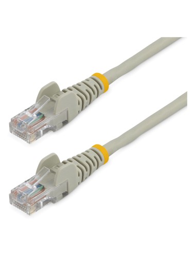 Cable de Red de 0,5m Gris Cat5e Ethernet RJ45 sin Enganches