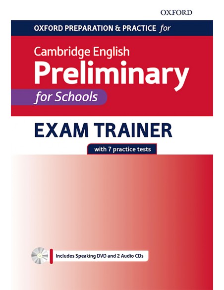 OXFORD PREPARATION B1 PET FOR SCHOOLS WITHOUT KEY