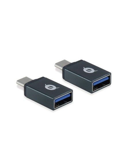 DONN03G cambiador de género para cable USB 3.1 Gen 1 Type-C USB 3.1 Gen 1 Type-A Negro