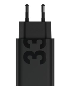 TurboPower 33W Universal Negro Corriente alterna Carga rápida Interior