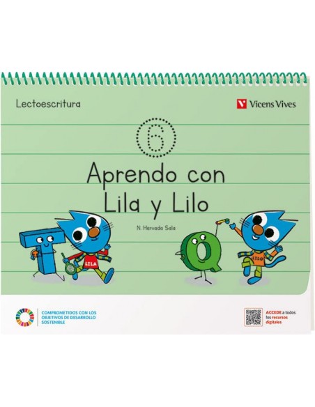 APRENDO CON LILA Y LILO CUADERNO 6