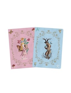 pack2cuadhada y satirocuadernos cosidos