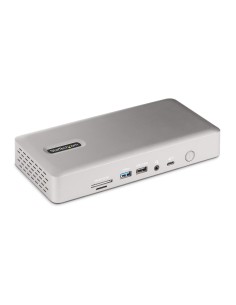 Docking Station Multipantalla Thunderbolt 4 - Dock para Dos, Tres o 4 Monitores - 2x HDMI/2x DP - Hub Ladrón 7x USB - Ethernet d