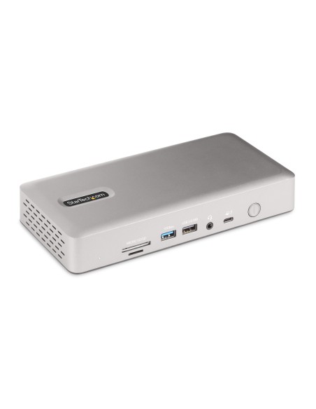 Docking Station Multipantalla Thunderbolt 4 - Dock para Dos, Tres o 4 Monitores - 2x HDMI/2x DP - Hub Ladrón 7x USB - Ethernet d