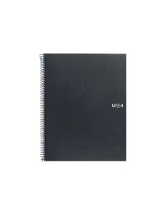 CUAD. NOTEBOOK-4 MIQUEL RIUS GRAFITO A4 160H LISO