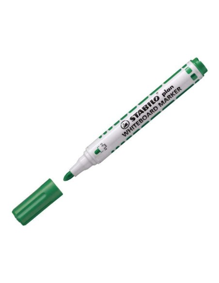 MARC. PIZARRA BLANCA STABILO PLAN VERDE 64136